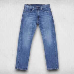 Levi's 505 Jeans Men 32x30 Md Blue Straight Leg Stretch Denim Classic Western